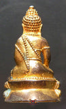 Amulette Phra Kling dorée ancienne.