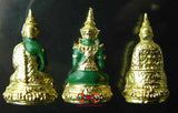 Amulettes du Bouddha d'Emeraude Phra Kaew Morakot (années 1980).