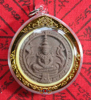 Amulette Thaï du Bouddha d'Emeraude Phra Geow Morakot - Vénérable LP Rak Analayo. La Magie du Bouddha.