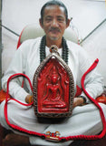 Amulette Thai de charme Phra Khunpen See Deng - Vénérable Ajarn Deng.
