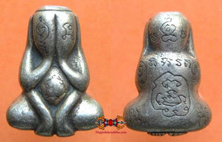 Amulettes protectrices Thai du Bouddha Phra Pidta - Wat Hua Jorakey. La Magie du Bouddha.