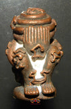 Amulette du Bouddha protecteur Phra Pidta en cuivre.