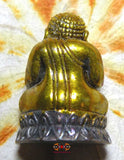 Amulette de thailande du bouddha de fortune.
