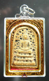 Curieuse amulette Phra Somdej ancienne