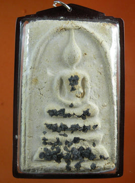 Grande amulette Phra Somdej (avec pierres reliques) - Vénérable LP Thong Gleung magiedubouddha