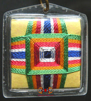 Puissante amulette Tibétaine Yantra Bönpo de Tagla Membar - Protection contre la magie noire. La Magie du Bouddha.