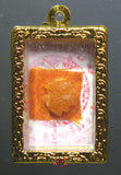 Amulette portrait et relique du Très Vénérable LP Saen.