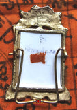 Cadre miniature avec photo et relique du Très Vénérable LP Pian.