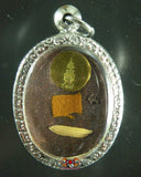 Amulette Roop Lor et reliques de Sa Sainteté Somdej Phra Sangharaj