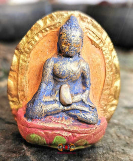 Tsa Tsa Tibétaine du Bouddha de médecine Sangye Menla. La Magie du Bouddha.