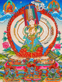Grande Tsa Tsa Tibétaine de Sitapatra / Shurangama.