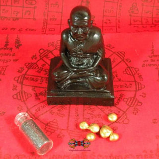 Statuette bénie de LP Thuat en Lek Namphi / Lek Lai - Très Vénérable LP Phromma. La Magie du Bouddha.