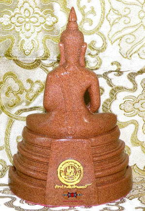 Statues LP Sothorn et LP Thuat en reliques de tuiles -Phra Pathom Cheddi