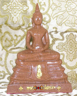 Statuettes Thai de LP Sothorn et LP Thuat en reliques de tuiles - Phra Pathom Cheddi. La Magie du Bouddha.