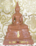 Statues LP Sothorn en reliques de tuiles -Phra Pathom Cheddi