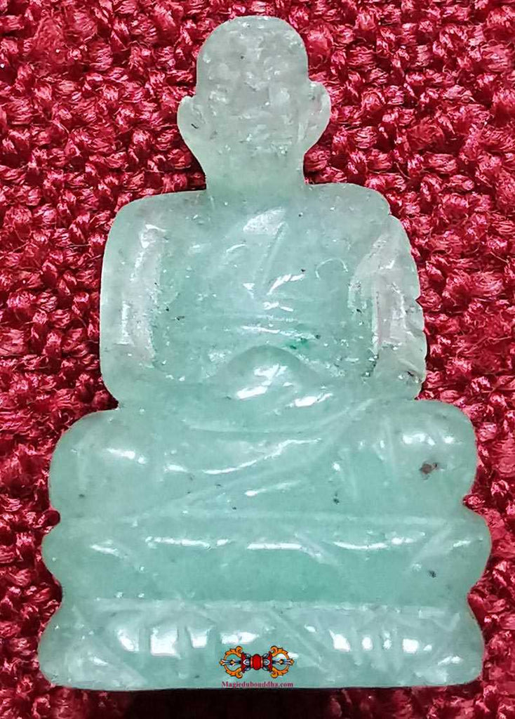 Statuette en jade de luang phor dooh.