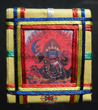 Amulette Tibétaine de Mahakala bénie par le karmapa.