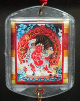 Grande amulette Bönpo Yantra de Tagla Membar - Protection contre les accidents. magiedubouddha