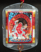 Grande amulette Bönpo Yantra de Tagla Membar - Contre les accidents