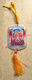 Amulette Tibétaine Yantra de Shérab Chama Bénie par Sa Sainteté le 33ème Menri Trizin 