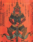 Tissus sacré protecteur Thaï de Tao Wessuwan - Wat Juramanee.