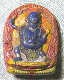 Tsa Tsa Tibétaine peinte de Vajrapani (Chana Dorje).