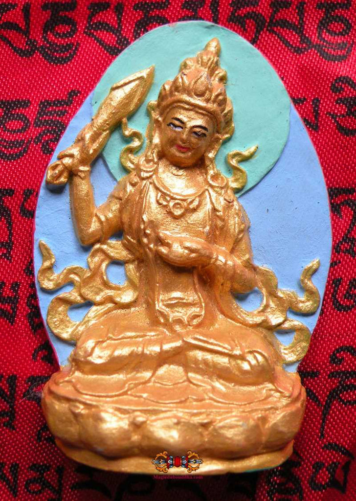 Belle Tsa Tsa Tibétaine de Manjushri.