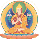 Amulette Tibétaine Mantra de Tsongkhapa - Encourage la vertue et les études.
