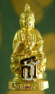 Amulette Phra Kling dorée - Wat Leng Nayee magiedubouddha