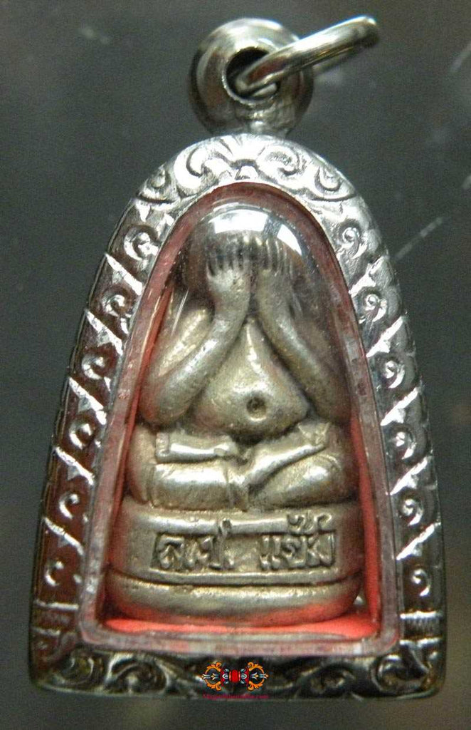 Phra Pidta - Amulette thaïlandaise - Bouddha LP Khron (Kron) Wat Bang Phra Pidta - Amulette thaïlandaise - Bouddha LP Khron (Kron) Wat Bang