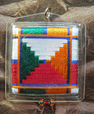 Amulette Tibétaine Yantra Mekha Damdok (contre les energies négatives) 