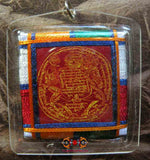 Amulette Tibétaine Yantra Mekha Damdok (contre les energies négatives) 