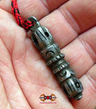 Amulette tantrique Dorje en fer forgé bénie par le Très Vénérable Yogi Pemba Dorje