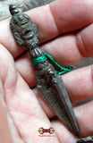 Amulette Phurba en fer bénit par le Très Vénérable Yogi Pemba Dorje