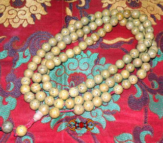 Mala Tibétain en graines de Bodhi polies Indian Bodhi - 