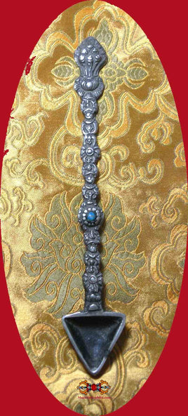 Cuillère rituelle d'offrandes tantrique - Bouddhisme Tibétain. magiedubouddha
